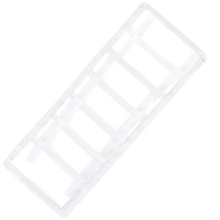 Set 3 organizatoare sertar pliabile pentru sosete/lenjerie, alb [8]