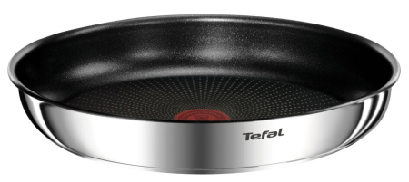 Set 3 piese TEFAL Ingenio Emotion L897S374, inductie (2 tigai 24 cm & 28 cm, 1 maner detasabil ), Tehnologia Thermo-Signal, inox [1]