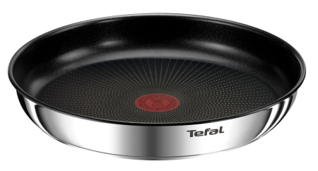 Set 3 piese TEFAL Ingenio Emotion L897S374, inductie (2 tigai 24 cm & 28 cm, 1 maner detasabil ), Tehnologia Thermo-Signal, inox [3]