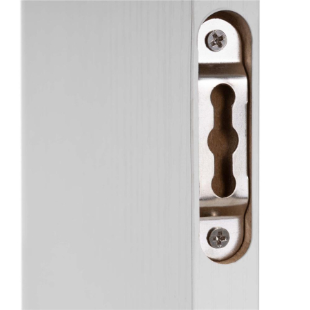 Set 3 rafturi perete mdf decorative organizare 30 45 60 cm, 15 cm adancime, design modern, alb [5]