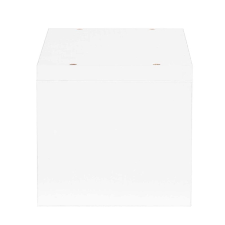 Set 3 rafturi perete mdf decorative organizare 30 45 60 cm, 15 cm adancime, design modern, alb [13]