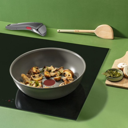 Set 4 piese Tefal Ingenio Renew L2609402, oale 16 / 18 / 20 cm, maner detasabil, inductie, invelis antiaderent ceramic, 100% aluminiu reciclat, g [6]