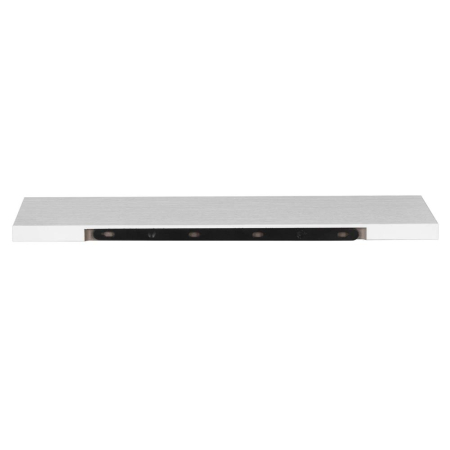 Set 4 rafturi supendate de perete, MDF cu suport metalic ingropat, 40x15 cm, alb [7]