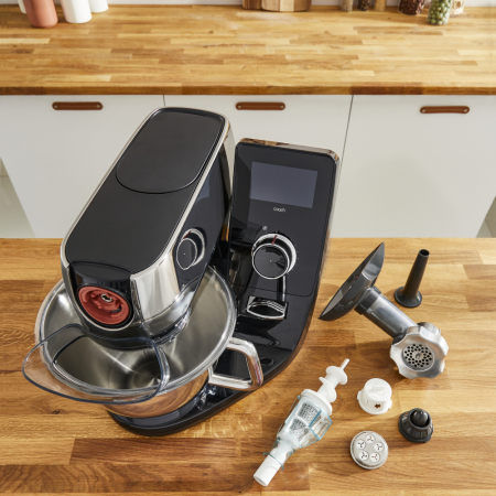Set 5 accesorii Tefal Coach Meat & Pasta XF651038, pentru tocat carnea, preparare de Kebbe si carnati, coulis, paste si biscuiti [1]