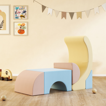  Set 5 Blocuri Moi pentru Copii 1.5-8 Ani Multicolor [1]
