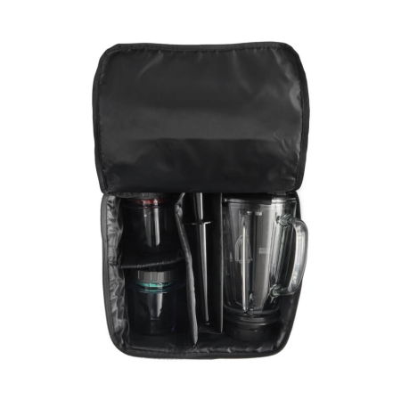 Set accesorii 5-in-1 pentru robot de bucatarie Tefal I-Coach Mix & Drink XF650038, zdrobire gheata, preparare smoothie, tocare si macinare [1]