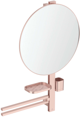 Baie - Set accesorii pentru lavoar Ideal Standard Alu+ rose mat din aluminiu