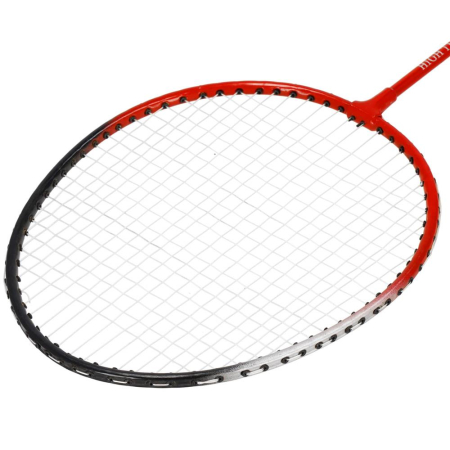 Set badminton 9 piese, 2 rachete metalice, 6 fluturasi si husa, 66 cm, multicolor [1]