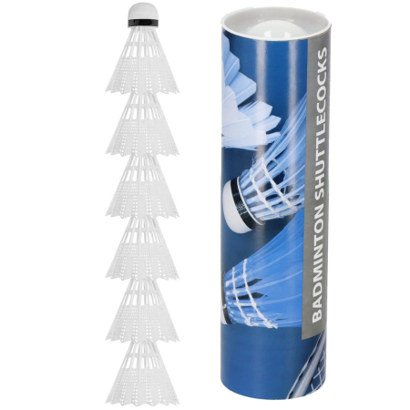 Set badminton 9 piese, 2 rachete metalice, 6 fluturasi si husa, 66 cm, multicolor [12]