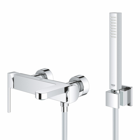 Set baterie cada Grohe 33547003, 1 bar, 66 mm, 1.5 m, 189 mm, 89 mm, 2 orificii instalare, 1 functii para dus, Crom [3]