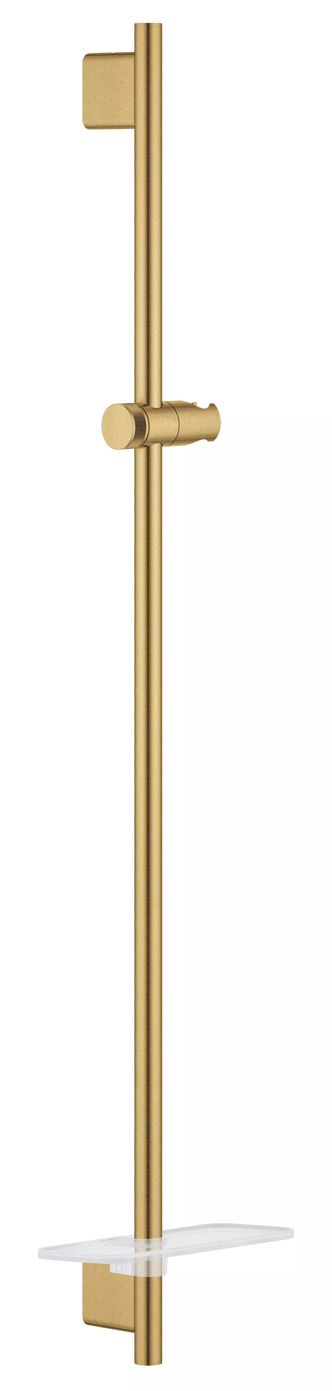 Set baterie dus Grohe Essence 33636GN1, 1/2'', monocomanda, coloana dus, 1.25 m, 3 pulverizari, etajera, mat, auriu [4]