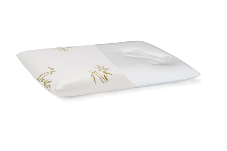 Set Brius 2 Perne Memory Bamboo, Microfibra super soft, Umplutura perna, Burete memory foam, Micro, 40x70 [2]