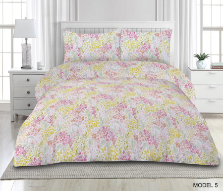 Lenjerii de pat - Set Brius Lenjerie de Pat 2 Pers + 2 Perne Micro 50x70, M5