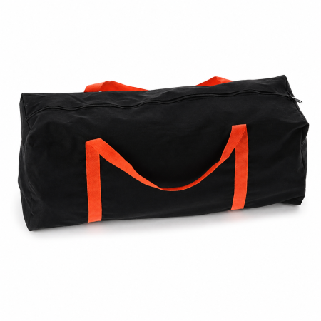 Set camping pliabil masa si 2 scaune, cadru otel, material Oxford 600D, 55x47x66 cm, negru [4]