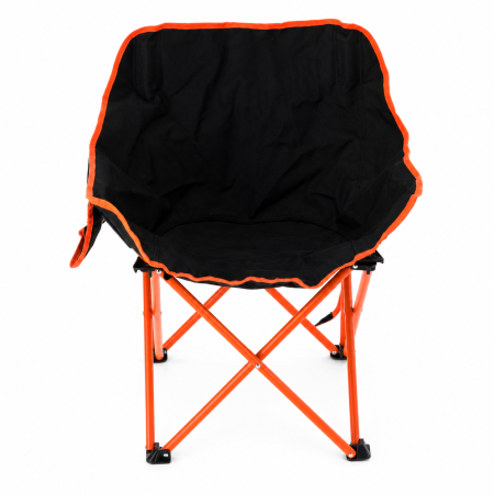 Set camping pliabil masa si 2 scaune, cadru otel, material Oxford 600D, 55x47x66 cm, negru [1]