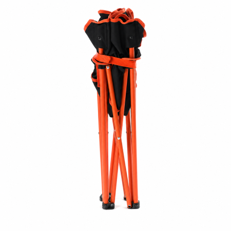 Set camping pliabil masa si 2 scaune, cadru otel, material Oxford 600D, 55x47x66 cm, negru [3]