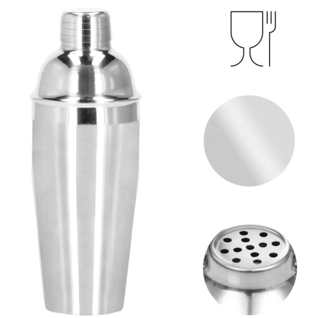 Set Cocktail Shaker Kit pentru barmani 750ml, KI21, 5 piese [8]