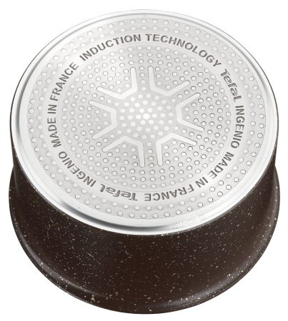 Set de 15 piese Ingenio Extreme L6789102, inductie, maner detasabil, invelis  Mineralia, Tehnologia Thermo-Spot™, tabacco marble [9]