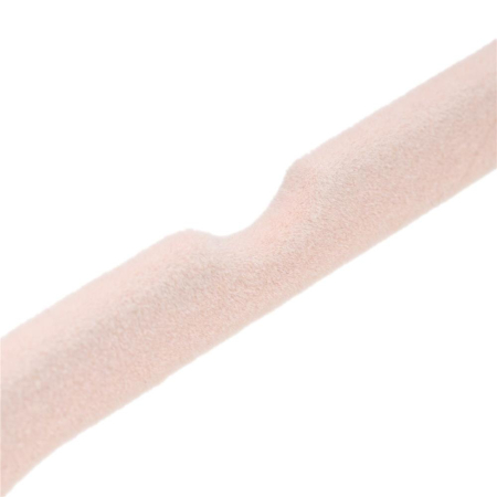 Set de 20 de umerase pentru haine, din velur, cu carlig rotativ, 45x23 cm, roz [9]