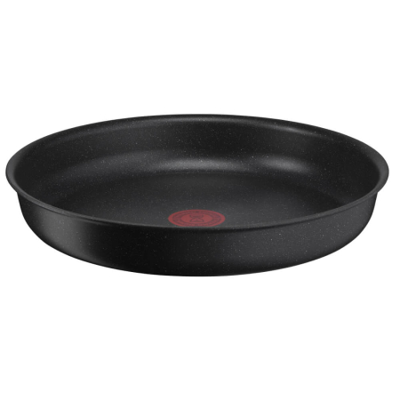 Set de 3 piese Tefal Ingenio Black Stone L3999032, tigaie de 24/28 cm, maner detasabil, invelis antiaderent Mineralia+, indicator Thermo-Signal, c [3]