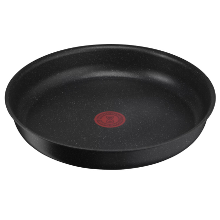 Set de 3 piese Tefal Ingenio Black Stone L3999032, tigaie de 24/28 cm, maner detasabil, invelis antiaderent Mineralia+, indicator Thermo-Signal, c [2]