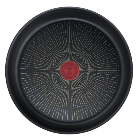 Set de 3 piese Tefal Ingenio Eco Resist L3979102, tigaie de 24/28 cm, maner detasabil, invelis antiaderent Titanium Anti-Scratch, indicator Therm [2]