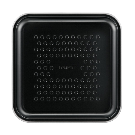 Set de 5 accesorii Tefal Dail'Easy J701S544 pentru friteuza de 4.6 L, invelis antiaderent, otel carbon, tava perforata cu manere, tava si 3 forme, neg [14]