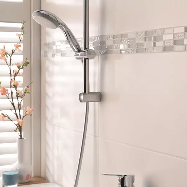 Set de dus cu bara Grohe Vitalio Go 100 crom lucios 1 functie [1]