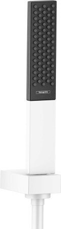 Baie - Set de dus cu porter Hansgrohe Rainfinity 130 alb mat 1 functie