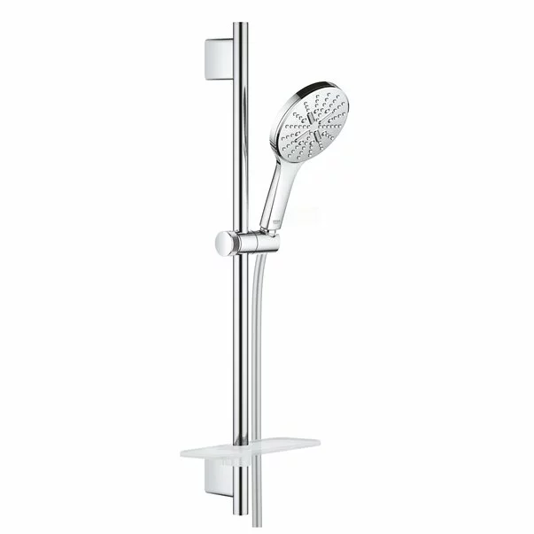 Sisteme de dus - Coloana de dus Grohe 26546000, 1.75 m, 130 mm, 600 mm, 3 functii para dus, 1/2 conexiune furtun, Crom