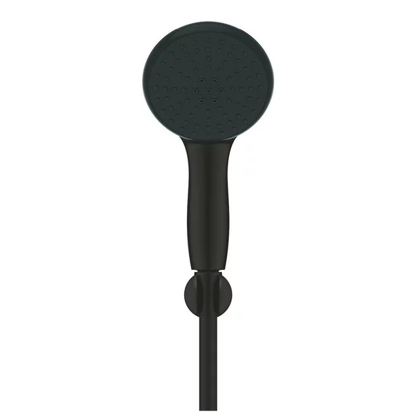 Sisteme de dus - Set de dus negru mat Grohe New Tempesta 110 cu porter