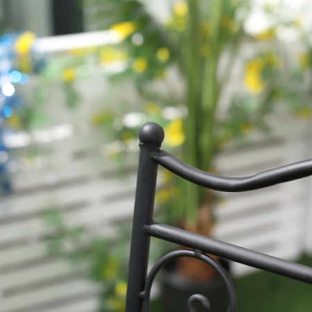 Set de Gradina 3 Piese  cu Mozaic, din Metal, Albastru [6]