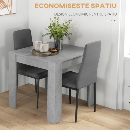  Set de masa pentru 2 persoane, Set din 3 piese de masa si [5]