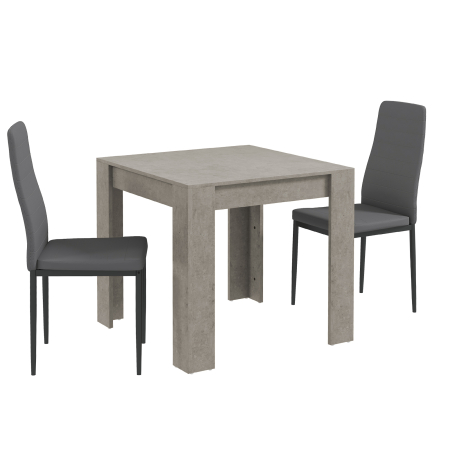 Scaune bucatarie & living -  Set de masa pentru 2 persoane, Set din 3 piese de masa si
