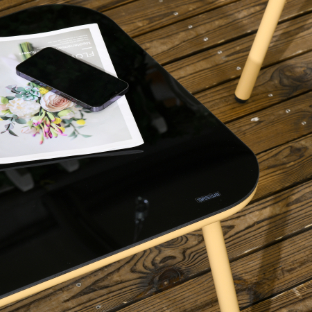  Set de Mobilier de Gradina cu 4 Piese cu Ratan din PE [6]
