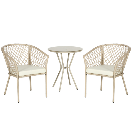 Seturi mobilier -  Set de Mobilier de Gradina din 3 piese din Ratan