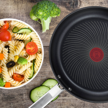 Set de tigai cu 2 piese Tefal Intuition B817S255 de 20/26 cm, Thermo-Signal™, inductie, invelis antiaderent, exterior inox [5]