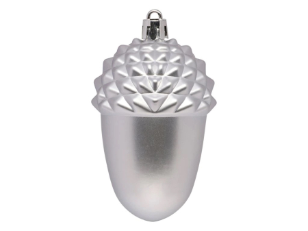 Set decoratiuni pentru brad Quiet Times, 60 piese, alb, albastru, argintiu [3]