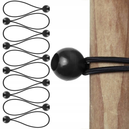 Set elastice cu bila pentru fixare prelate sau bannere, reutilizabile, 10 bucati [6]
