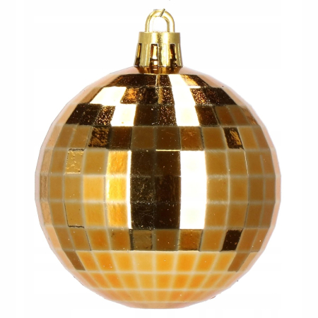 Set globuri si decoratiuni de Craciun, 155 piese, diverse dimensiuni, auriu [11]