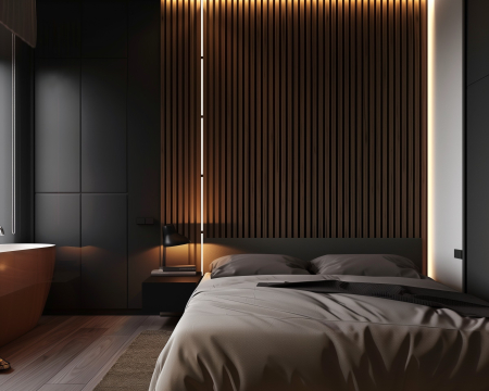 Set iluminare led pentru riflaje MDF, varianta IV, 1 lampa x 2 metri, 520 lm, 5.6W, telecomanda [3]