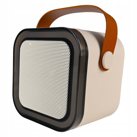 Set karaoke wireless cu 2 microfoane pentru duet si boxa Bluetooth portabila de 6 W, card TF si AUX, acumulator reincarcabil 800 mAh, design compact p [4]