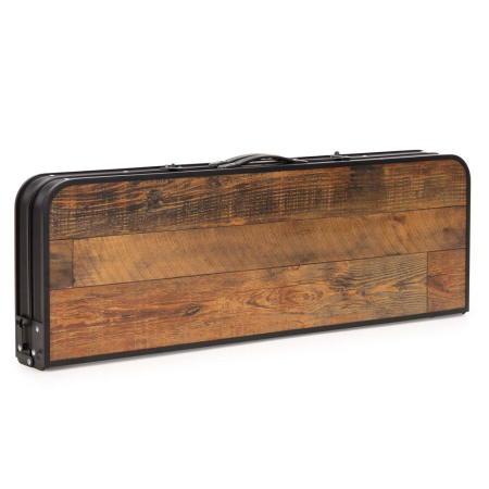 Set masa pliabila cu 2 banci pentru camping, reglabila pe inaltime, MDF si aluminiu, 90x60x70 cm, maro si negru [19]