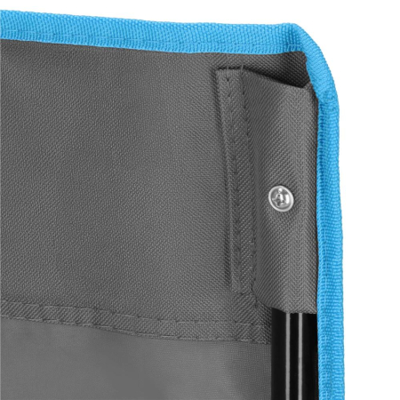 Set masa pliabila cu 2 scaune, structura metalica, husa transport, 47x47x45 cm, gri [8]