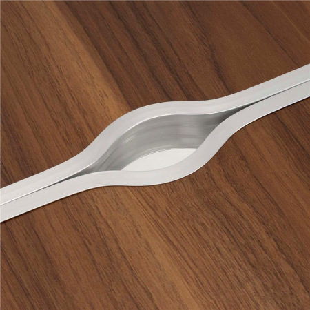 Set masa pliabila de camping cu 4 scaune, inaltime reglabila, aluminiu si MDF, 120x60x71 cm, maro si argintiu [19]