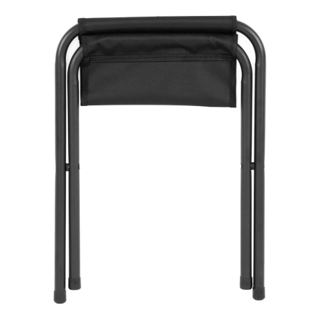 Set masa pliabila de camping cu 4 scaune, inaltime reglabila, aluminiu si MDF, 120x60x71 cm, maro si negru [10]