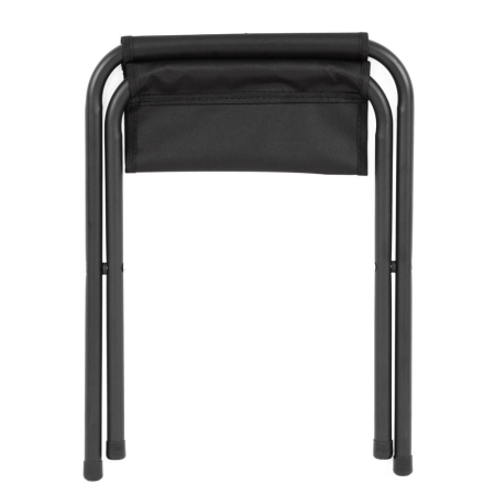 Set masa pliabila de camping cu 4 scaune, inaltime reglabila, aluminiu si MDF, 120x60x71 cm, negru [9]