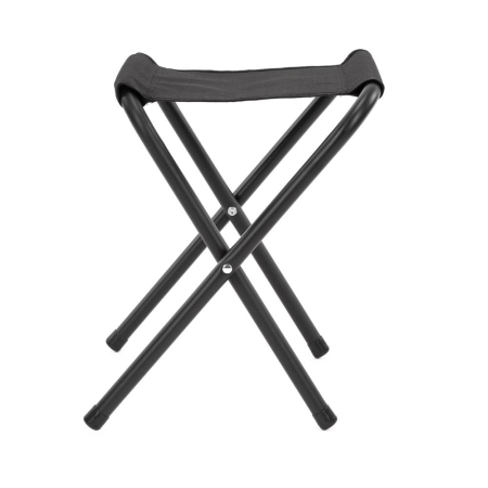 Set masa pliabila de camping cu 4 scaune, inaltime reglabila, aluminiu si MDF, 120x60x71 cm, negru [20]