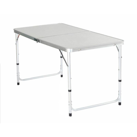Set masa pliabila reglabila si 4 scaune, tip valiza, gri, 120x60cm [2]