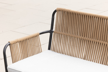 Set mobilier de gradina Marry pentru relaxare pe terasa sau balcon, 7 piese, cu structura din aluminiu pentru rezistenta, perne de 8 cm pentru confort [4]